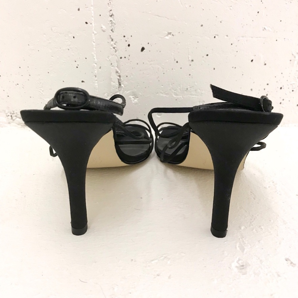 WHITE HOUSE BLACK MARKET Beaded Silk Sandals - Picture 3 of 4